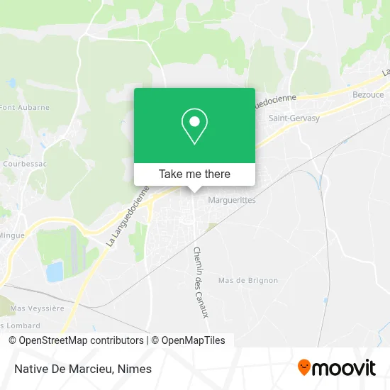 Native De Marcieu map