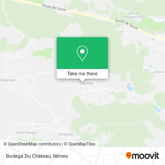 Bodega Du Château map