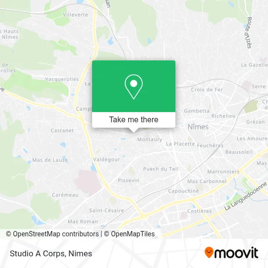 Studio A Corps map