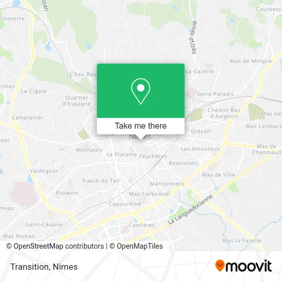 Transition map
