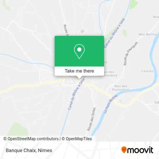 Banque Chaix map