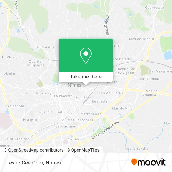 Levac-Cee.Com map