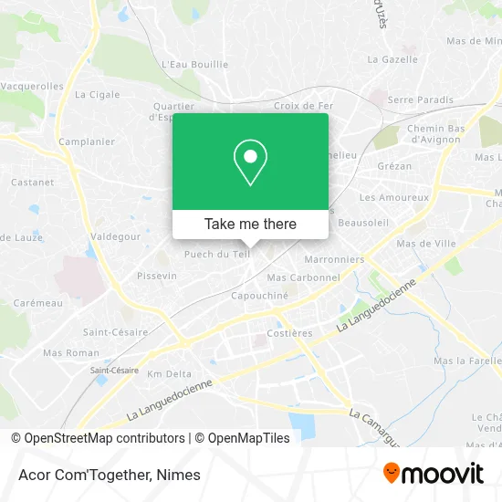 Acor Com'Together map