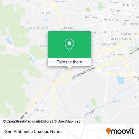 Sarl Ambiance Chaleur map