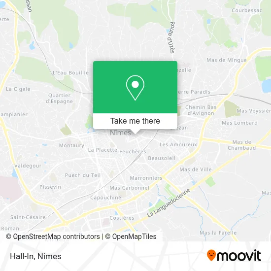 Hall-In map
