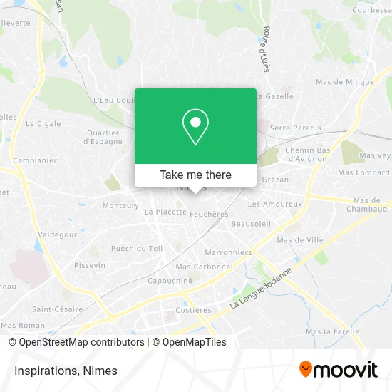 Inspirations map