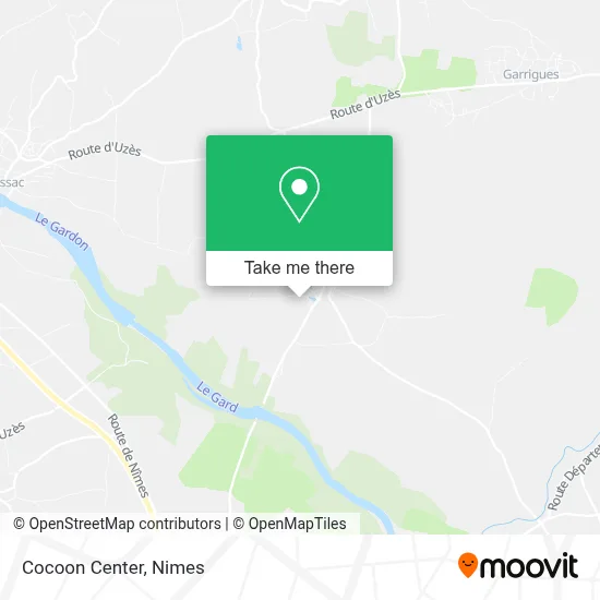 Cocoon Center map