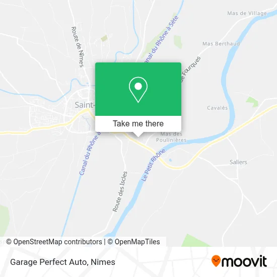Garage Perfect Auto map