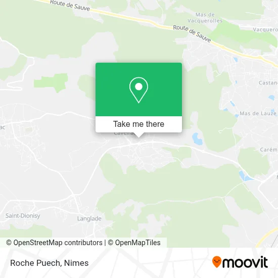 Roche Puech map