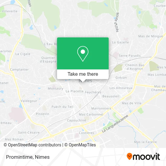 Promintime map