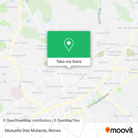 Mutuelle Des Motards map