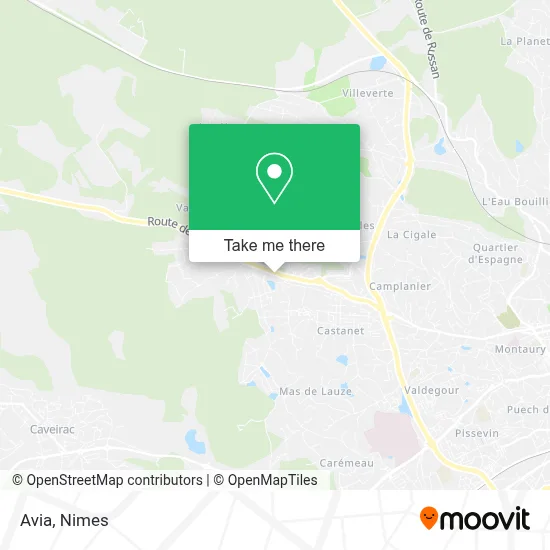 Avia map