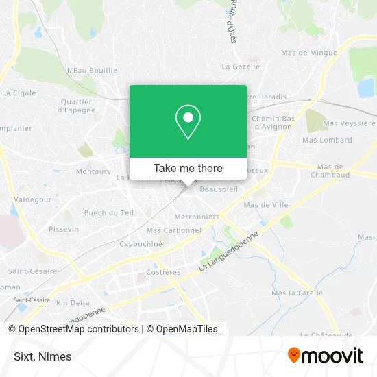 Sixt map