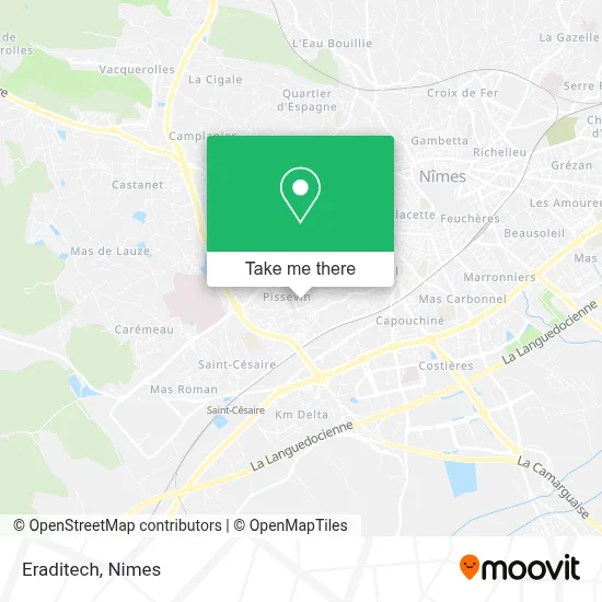 Eraditech map