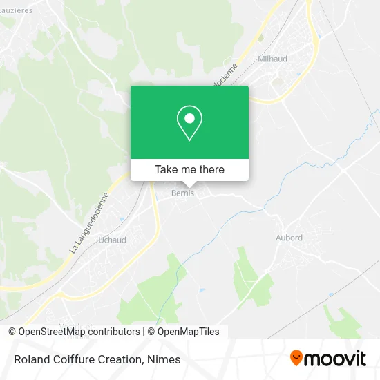 Roland Coiffure Creation map