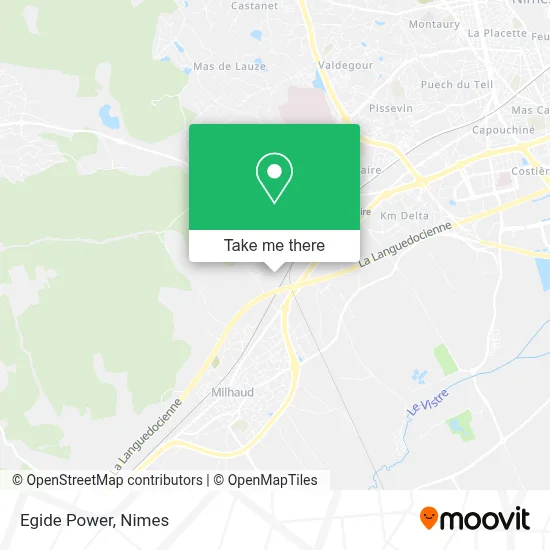 Egide Power map