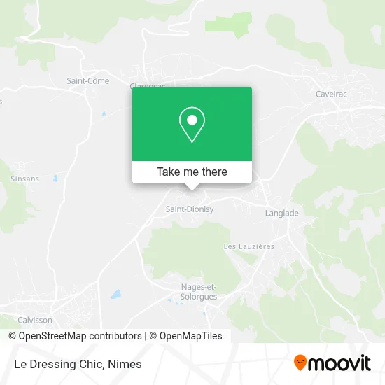 Le Dressing Chic map