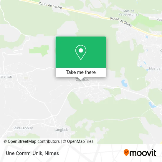 Une Comm' Unik map