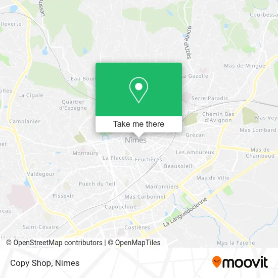 Copy Shop map