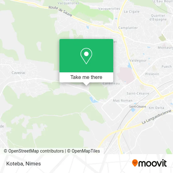 Koteba map