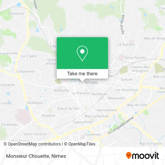 Monsieur Chouette map