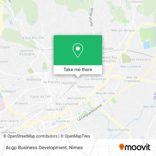 Acgp Business Development map
