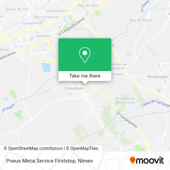 Pneus Meca Service Firststop map