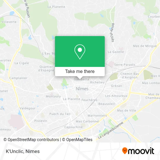 K'Unclic map