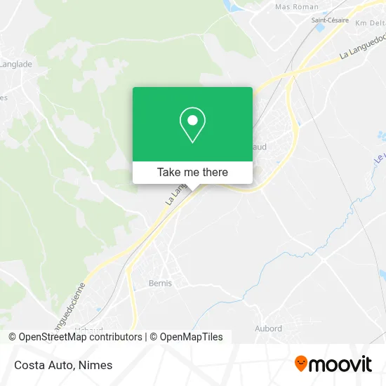 Costa Auto map