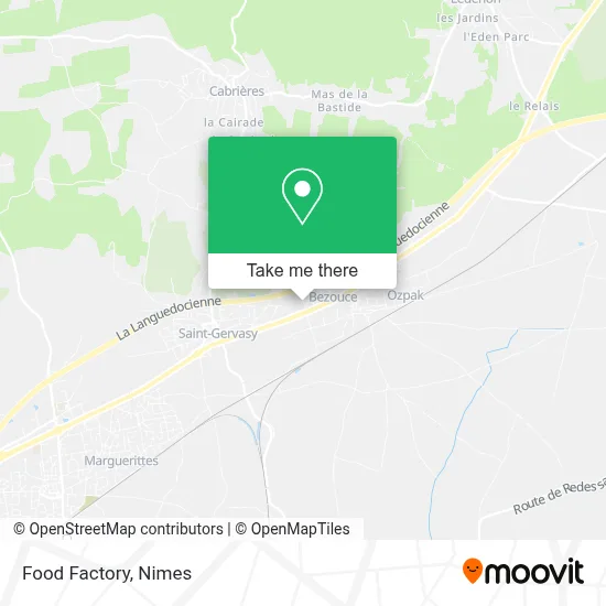 Food Factory map