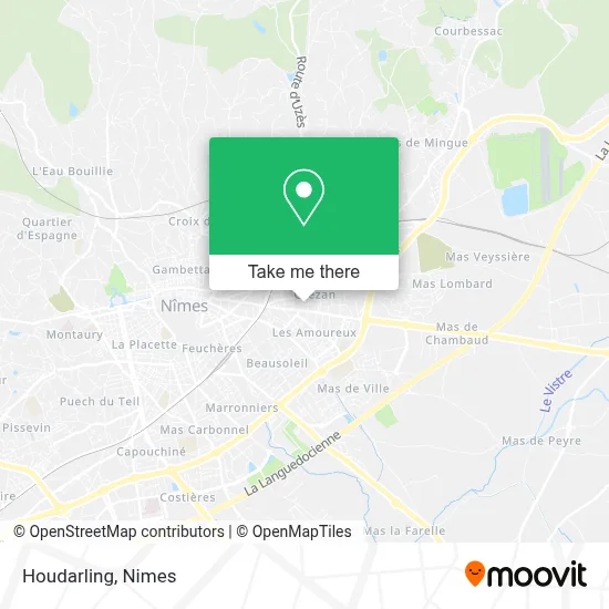 Houdarling map
