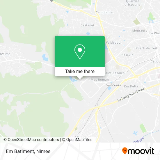 Em Batiment map