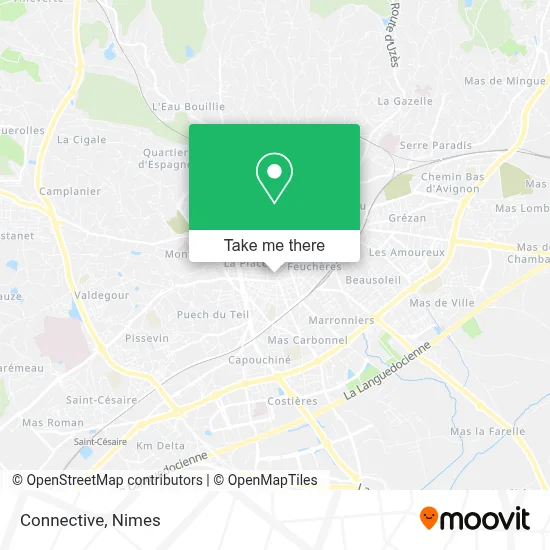 Connective map