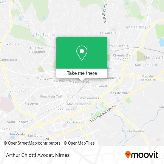Arthur Chiotti Avocat map