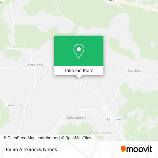 Balan Alexandra map