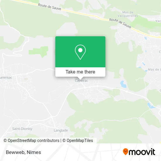 Bewweb map