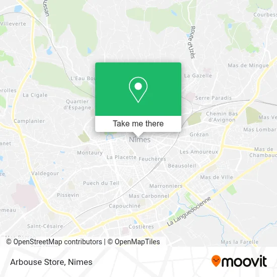 Arbouse Store map