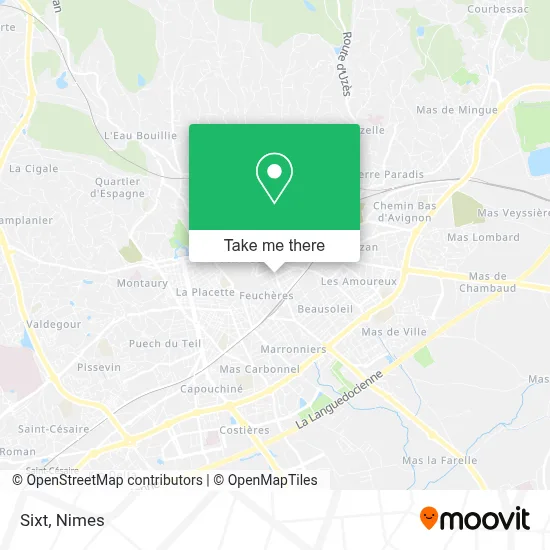 Sixt map