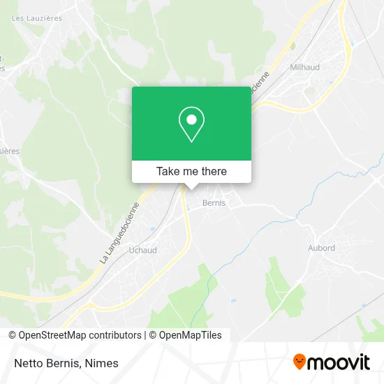 Netto Bernis map