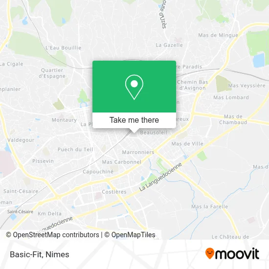 Basic-Fit map