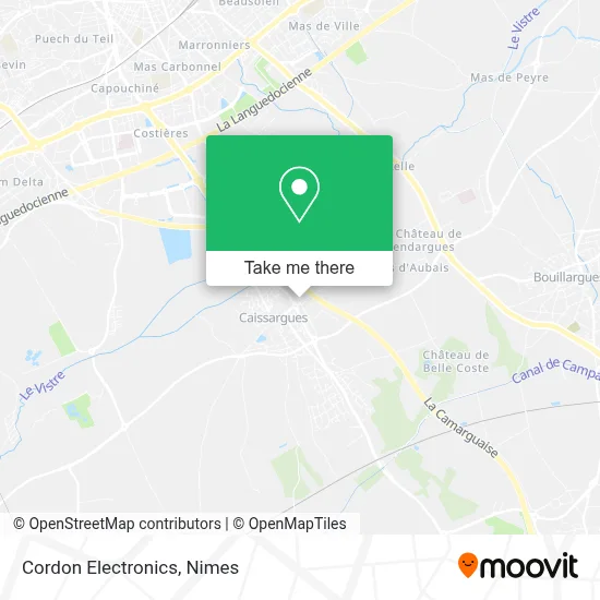 Cordon Electronics map