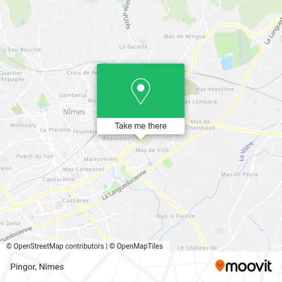 Pingor map