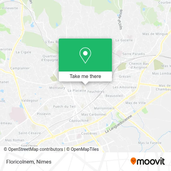 Floricolnem map
