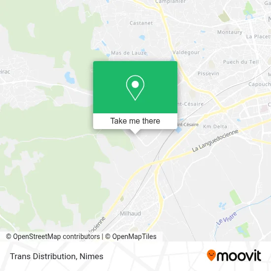 Trans Distribution map