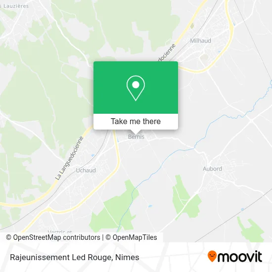 Rajeunissement Led Rouge map