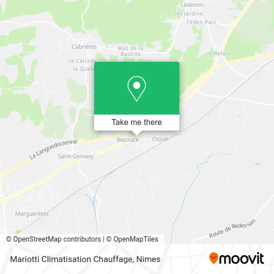 Mariotti Climatisation Chauffage map