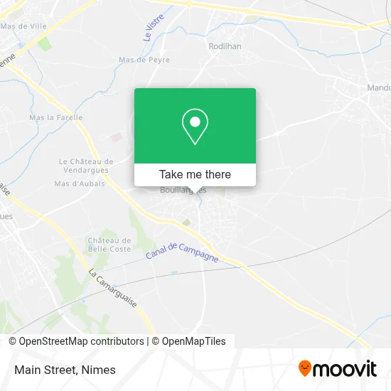 Main Street map