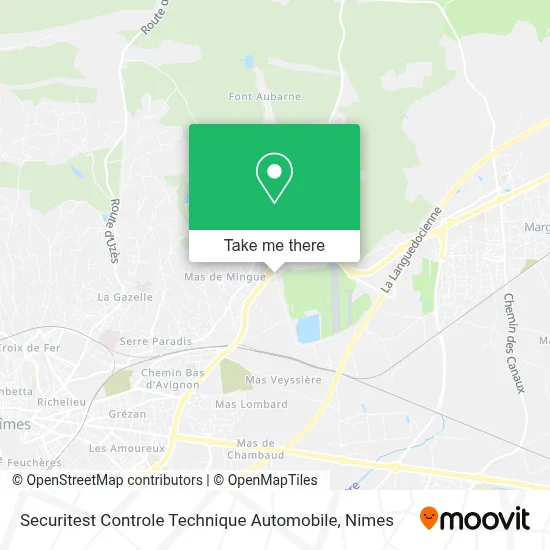 Securitest Controle Technique Automobile map
