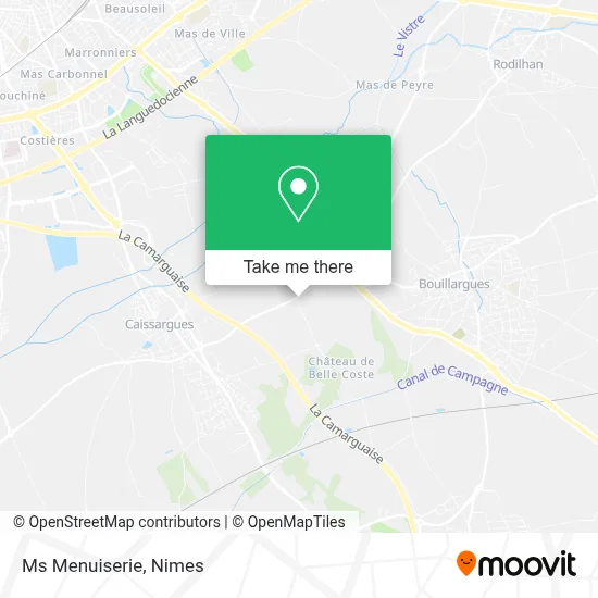 Ms Menuiserie map