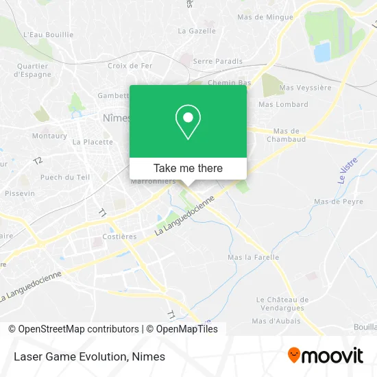 Laser Game Evolution map